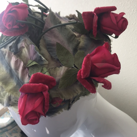 Vintage Doura Made for Frederick & Nelson Rose Hat main image 12